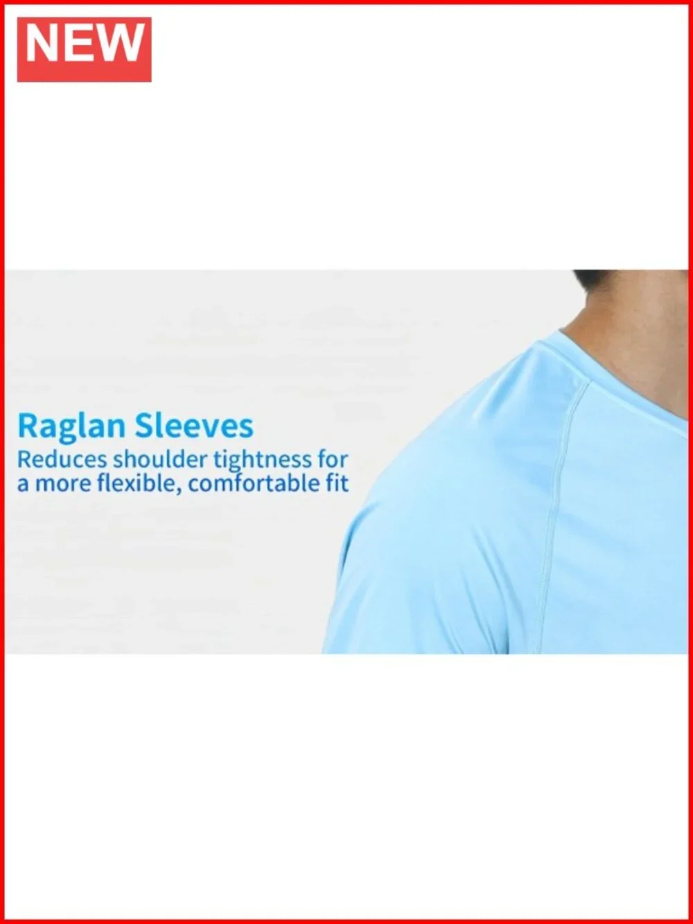UPF 50+ Men's Rash Guard V-Neck Swim Shirt Quick-Dry 4-Way Stretch